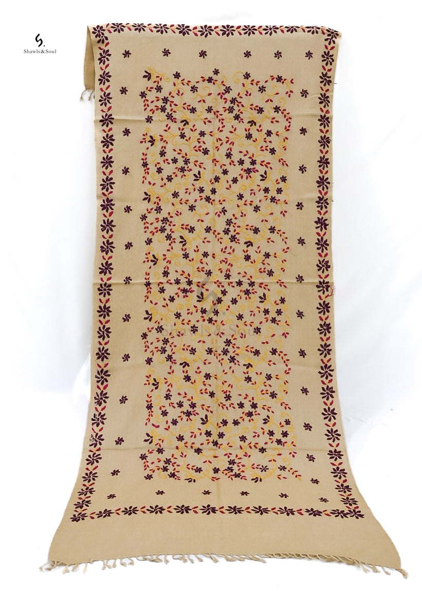 Multani Floral Stole C