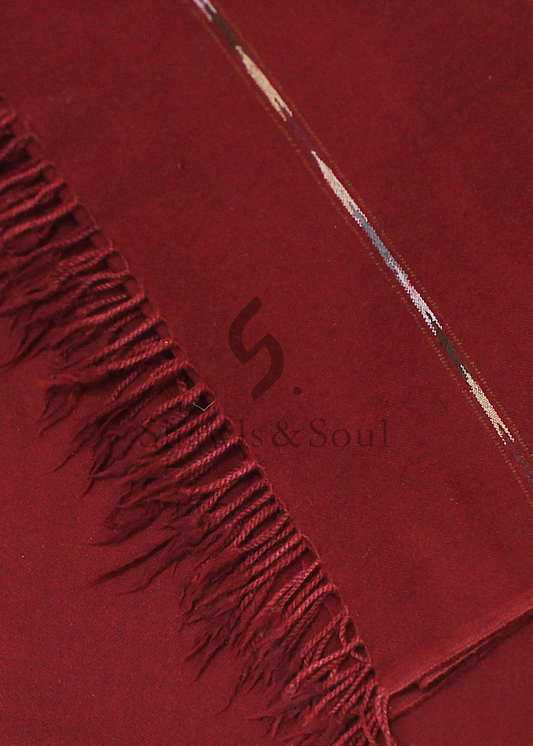 Royal Burgundy - Pure 72 Pashmina