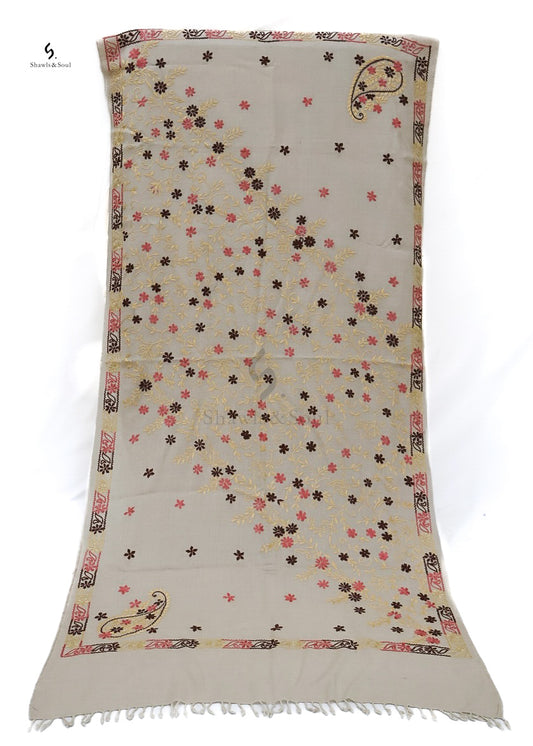 Multani Floral Stole B