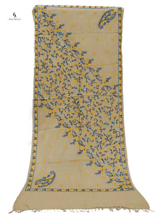 Multani Floral Stole E