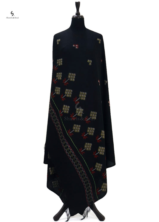 Woven Shah Balooth Black