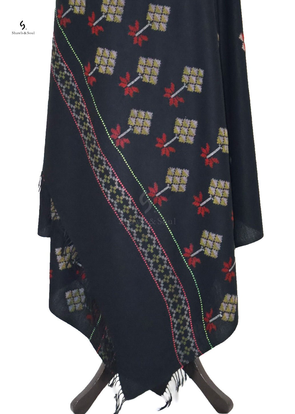 Woven Shah Balooth Black