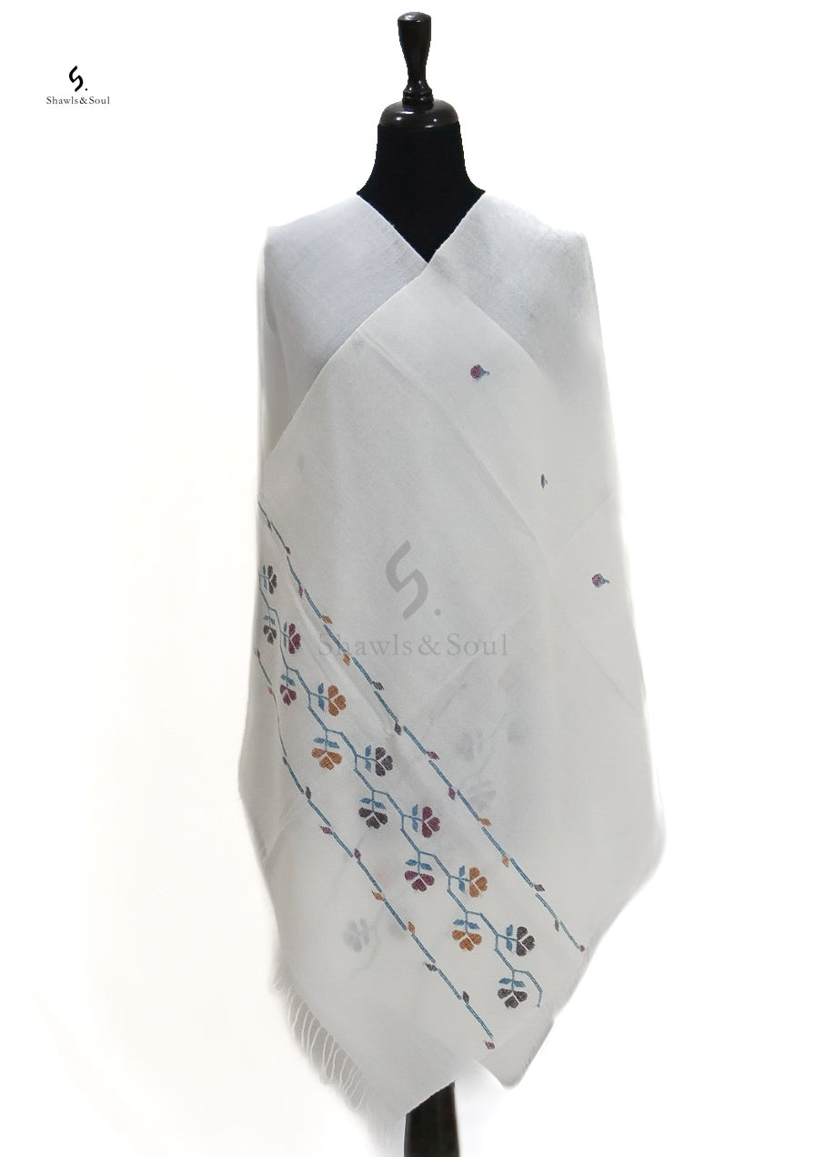 Pure Floral Stole
