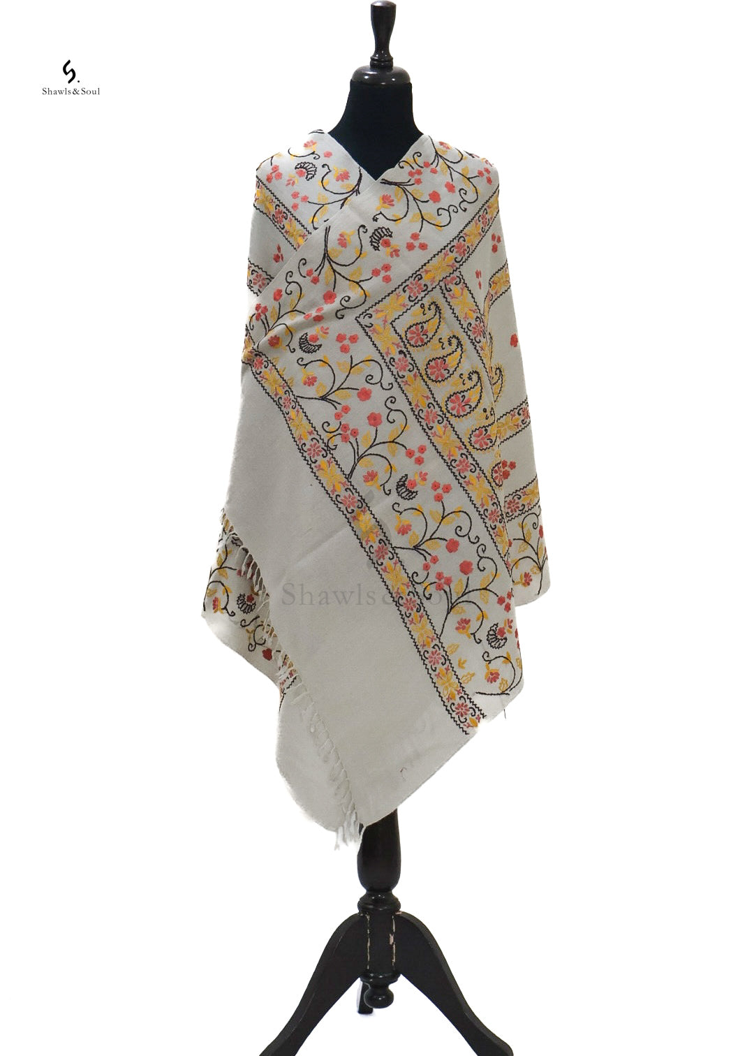 Multani Floral Stole B